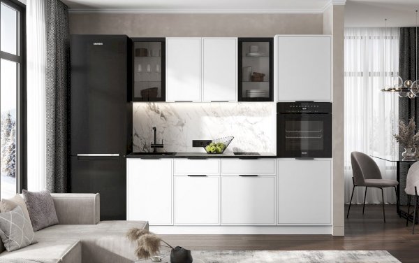 Кухонный гарнитур Николь 2,2 м (Миф)